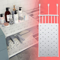 Teleskopregal Einlegeboden | Ausziehbares Regal und Schrank Organizer ohne Bohren | SchrankHeld