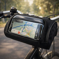 Lenkertasche für Fahrrad | Wasserdichte Fahrradtasche mit Touchscreen | Tourix