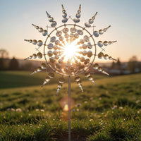 Windspiel für Garten | Windmühle aus Metall | WindLume